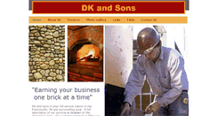 Desktop Screenshot of dkandsons.com